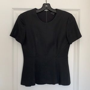 Theory Peplum Top S 4 6